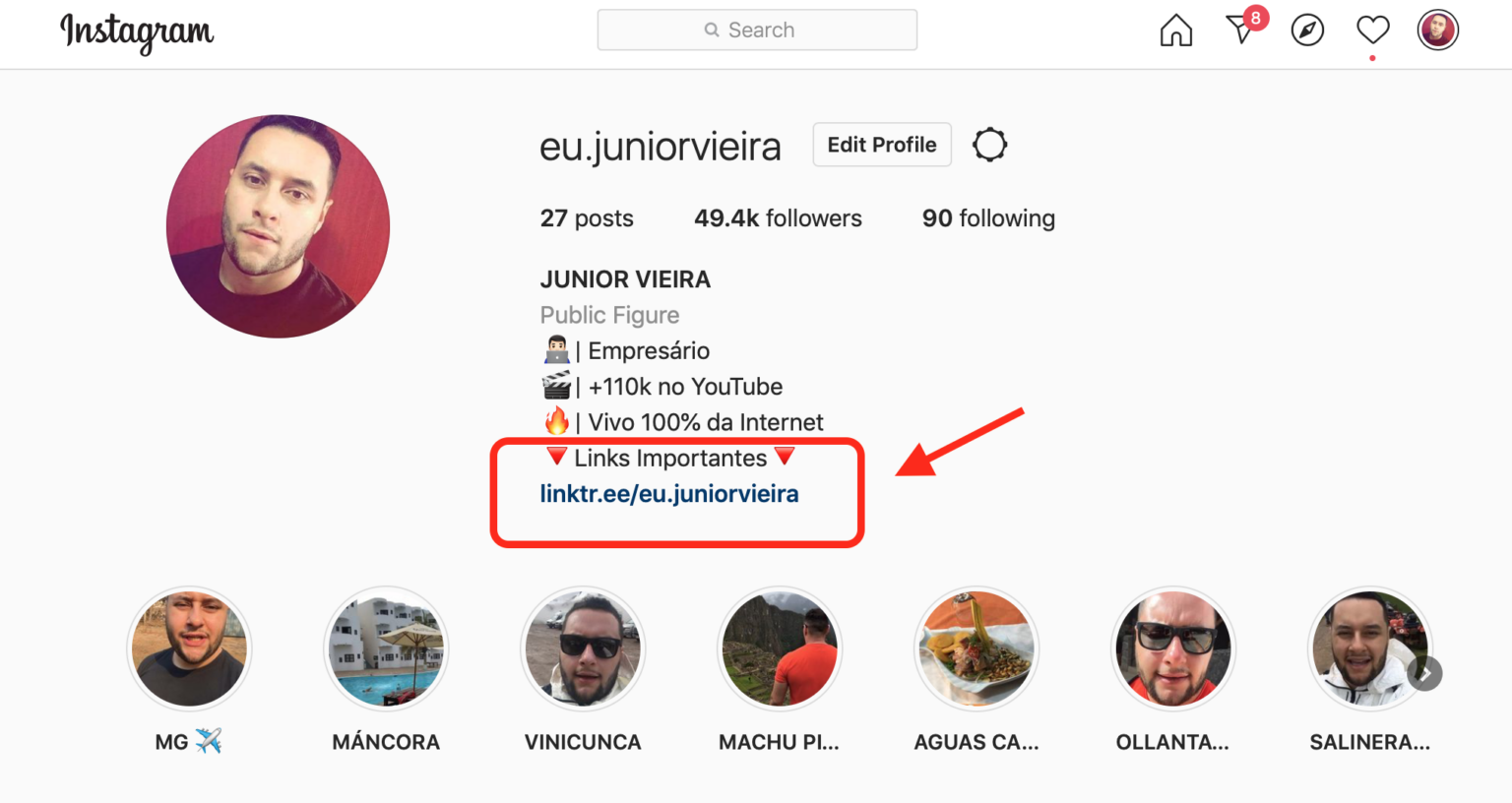 Bio Para Instagram Passo A Passo