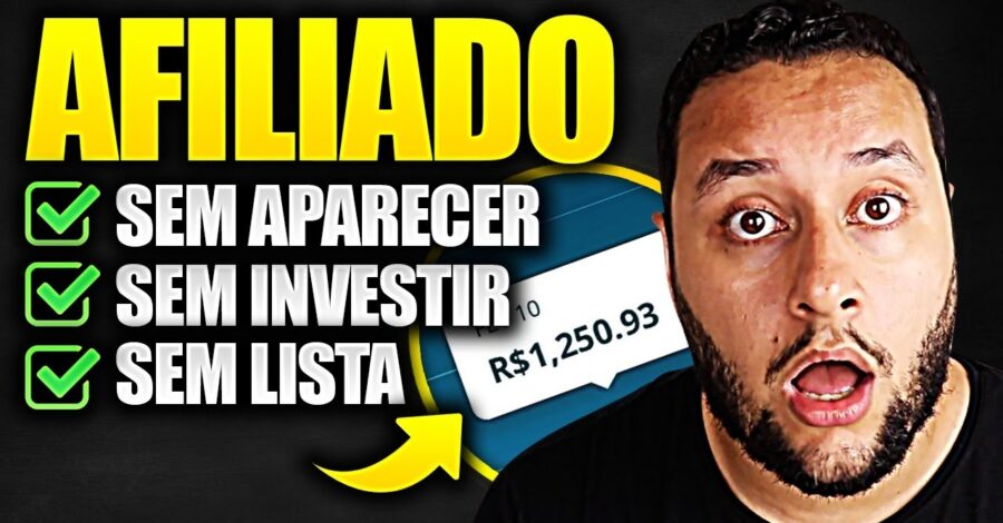 VENDER COMO AFILIADO: 3 Melhores Estratégias (SEM INVESTIR, SEM APARECER)