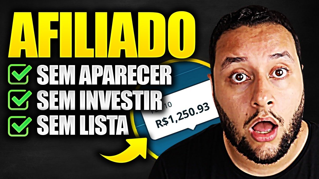 VENDER COMO AFILIADO: 3 Melhores Estratégias (SEM INVESTIR, SEM APARECER)
