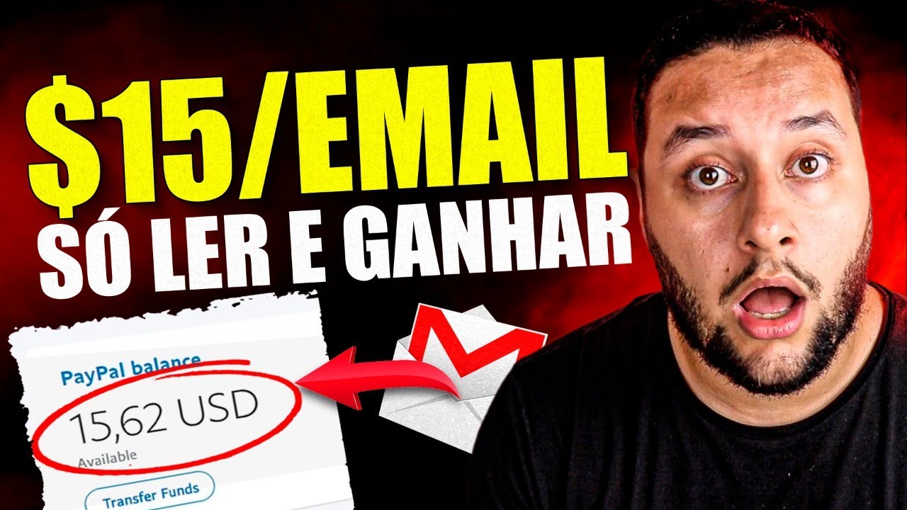 Renda extra – Ganhe $15 DÓLARES PARA RECEBER E LER E-MAILS!